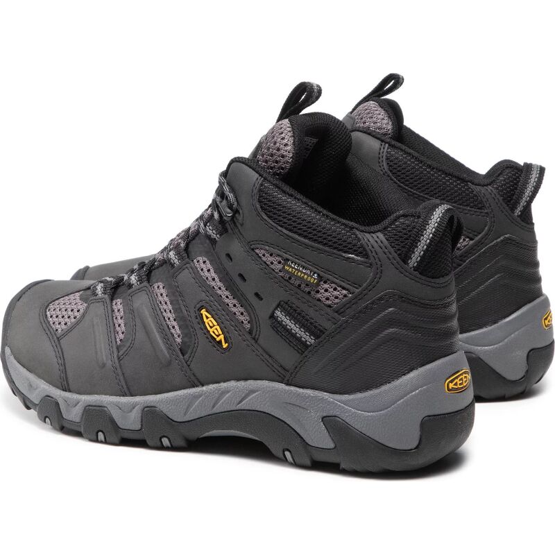 Keen Koven MID WP Men's Black/Steel Grey