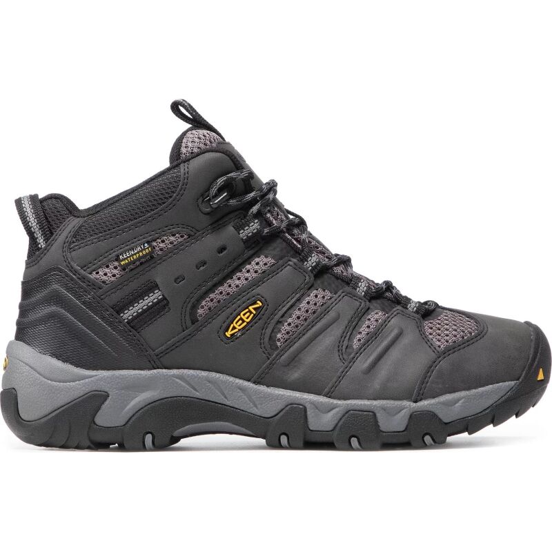 Keen Koven MID WP Men's Black/Steel Grey