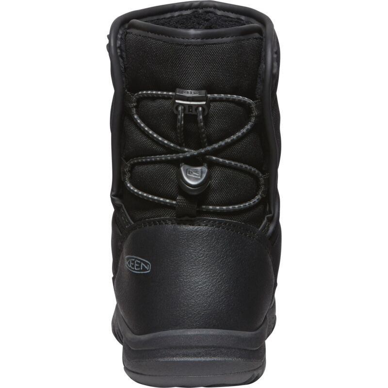 Keen Puffrider WP Big Kid's Black/Steel Grey