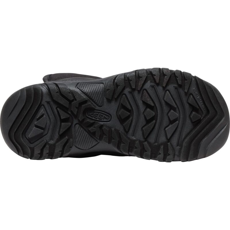 Keen Puffrider WP Big Kids' Black/Steel Grey