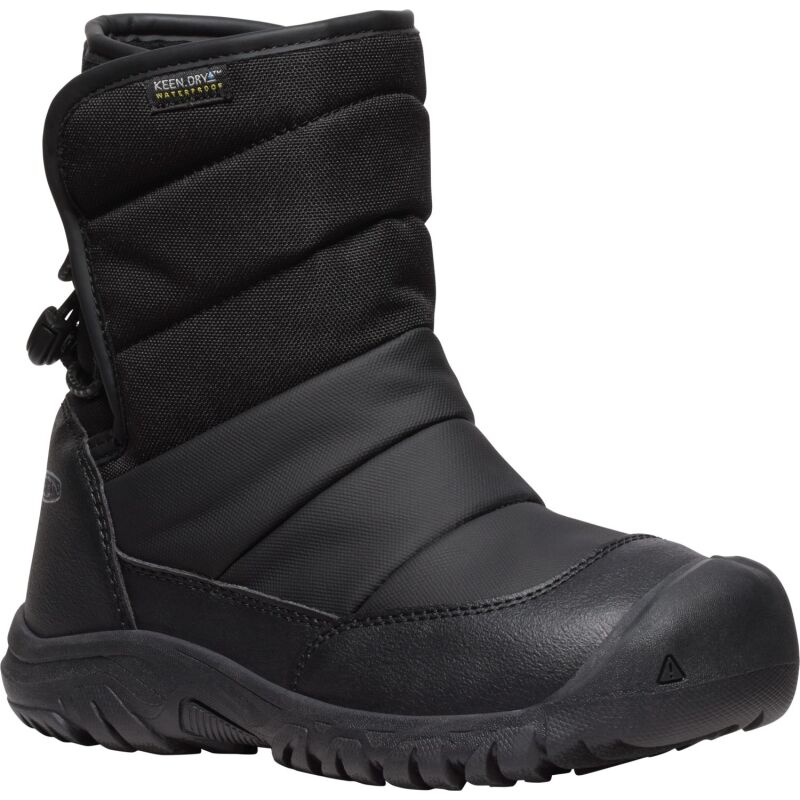 Keen Puffrider WP Big Kid's Black/Steel Grey