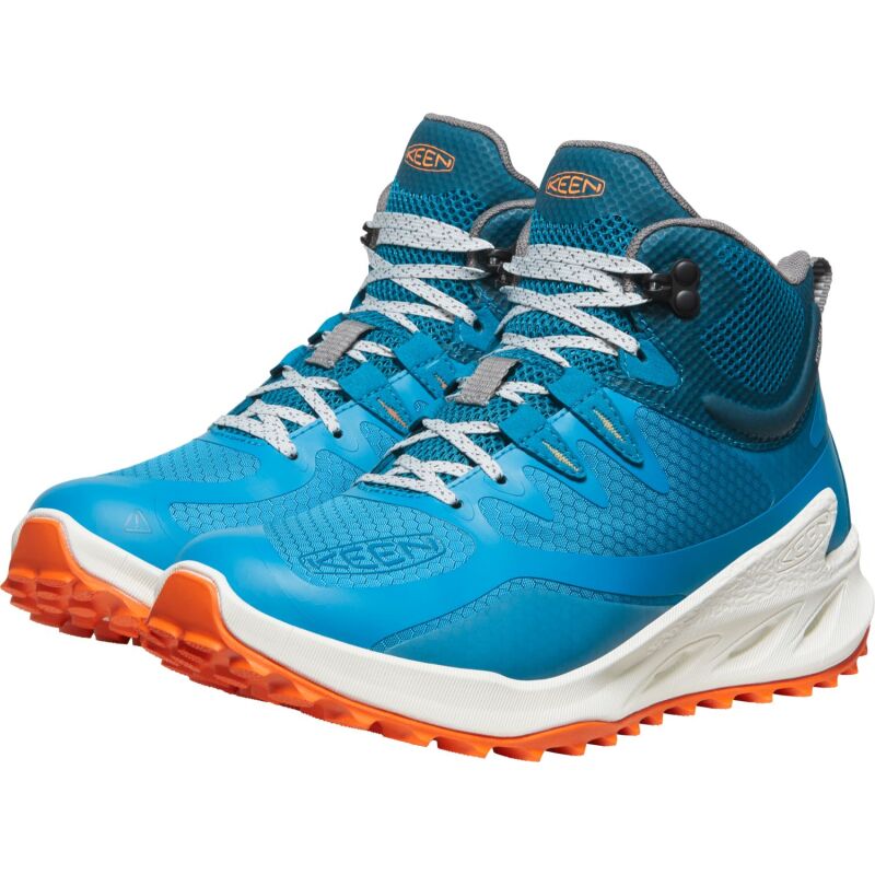 Keen Zionic Mid WP Women's Fjord Blue/Tangerine