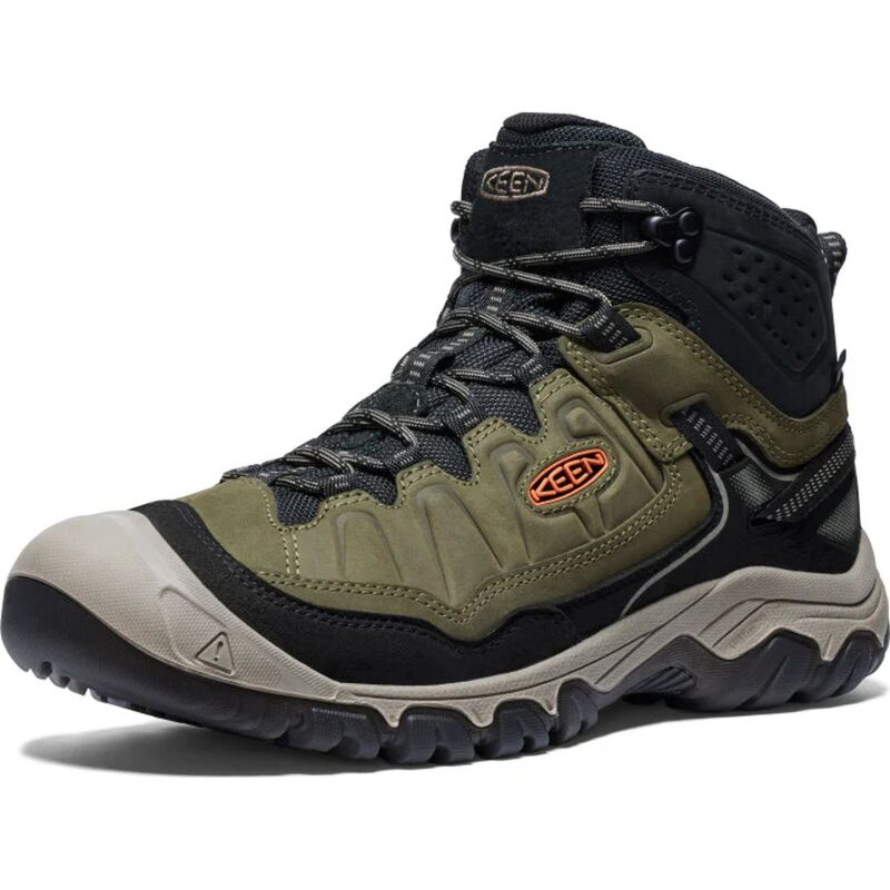 Keen Targhee IV Mid WP Men's DARK OLIVE/GOLD FLAME