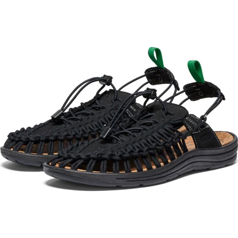 Keen UNEEK II Convertible All Gender BLACK/JOLLY GREEN