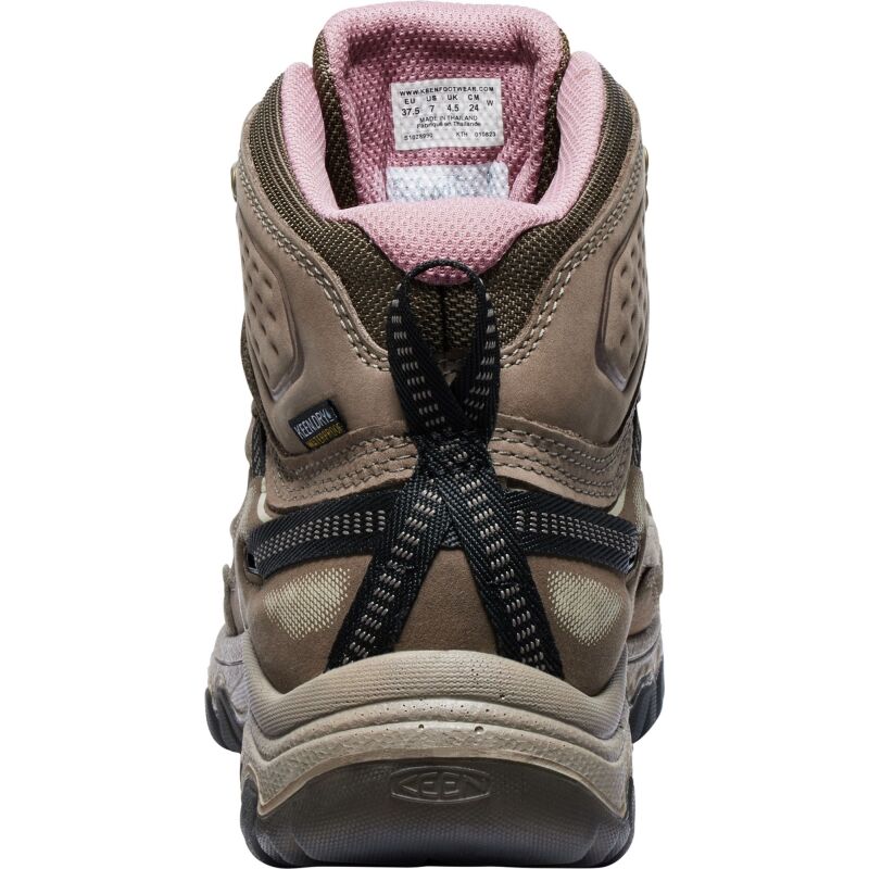 Keen Targhee IV Mid WP Women's BRINDLE/NOSTALGIA ROSE