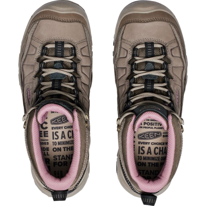 Keen Targhee IV Mid WP Women's BRINDLE/NOSTALGIA ROSE