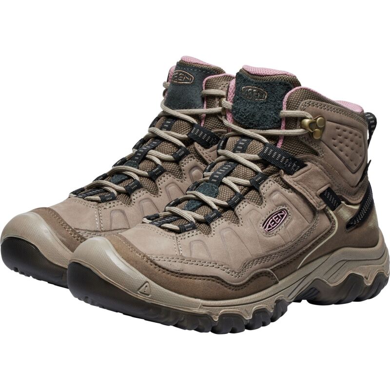 Keen Targhee IV Mid WP Women's BRINDLE/NOSTALGIA ROSE