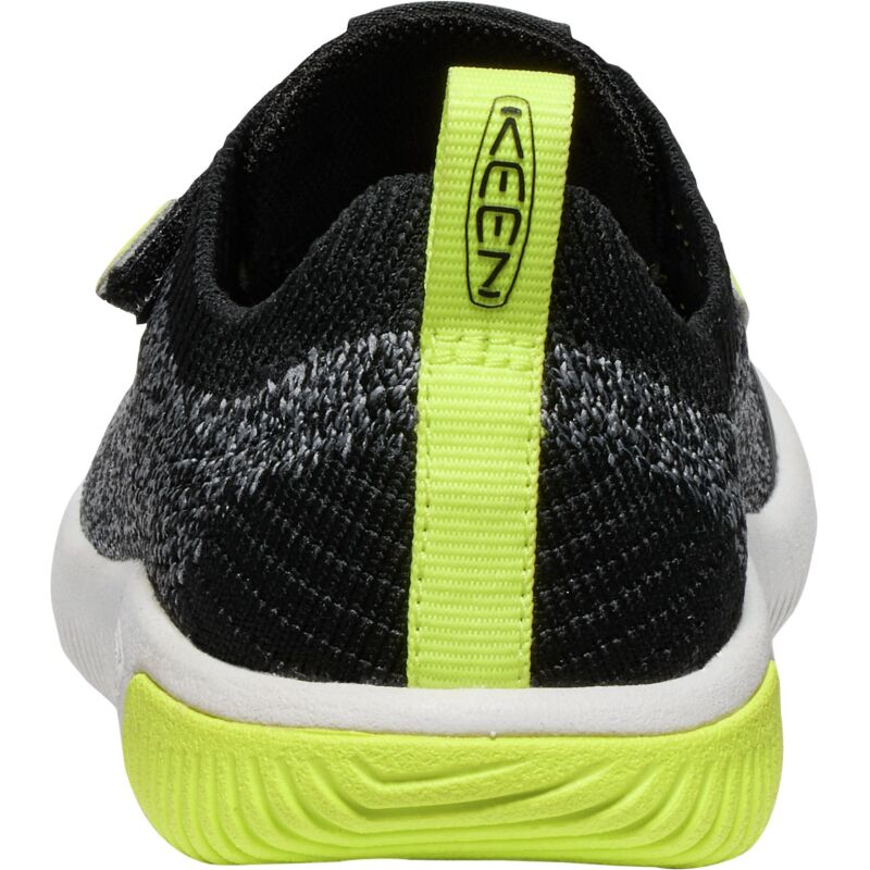 Keen KNX Knit Double Strap Little Kid's Black/Evening Primrose