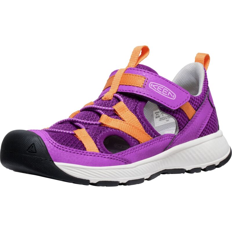 Keen Motozoa Sandal Big Kid's WILLOWHERB/TANGERINE