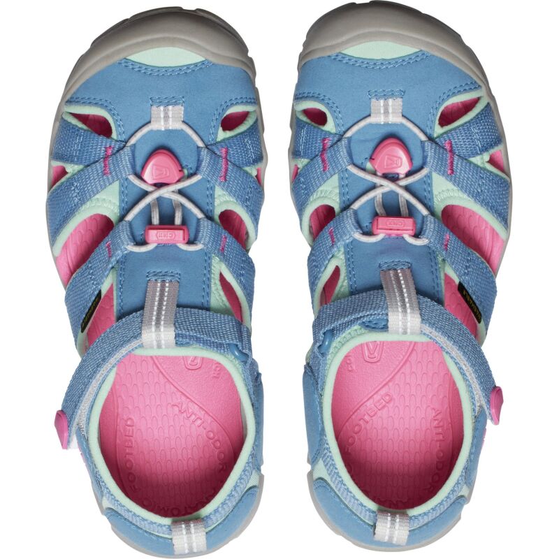 Keen Seacamp II CNX Big Kids' CORONET BLUE/HOT PINK