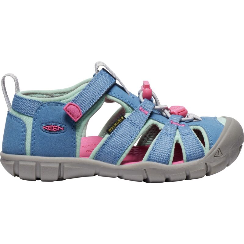 Keen Seacamp II CNX Little Kids' Coronet Blue/Hot Pink