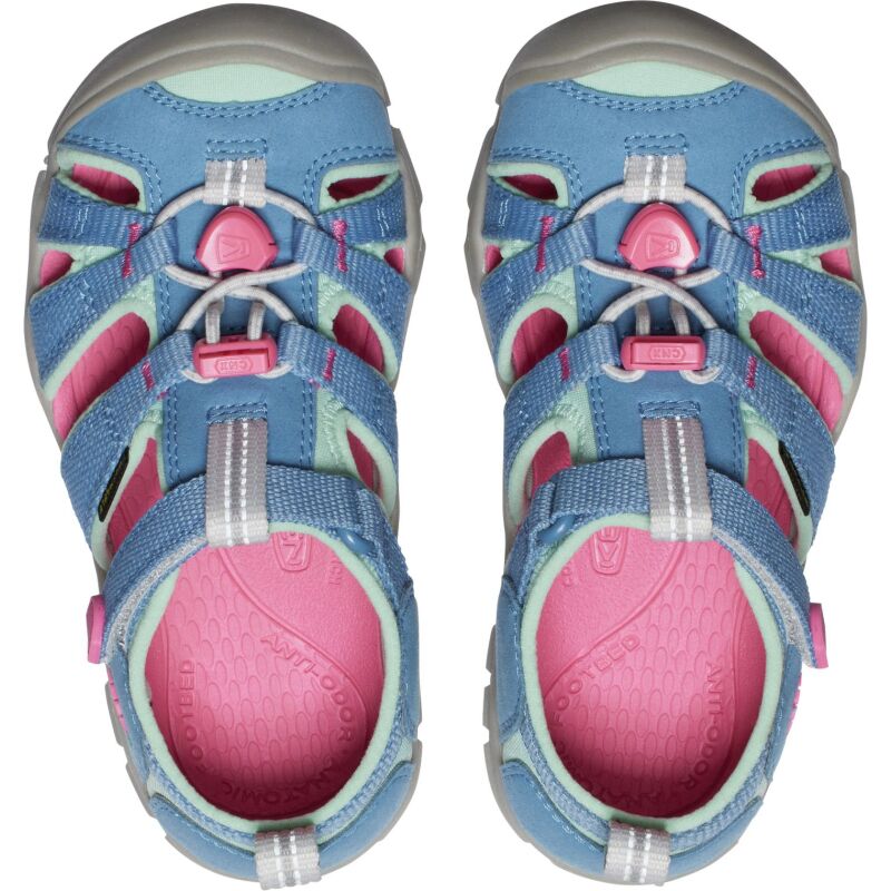Keen Seacamp II CNX Little Kids' Coronet Blue/Hot Pink