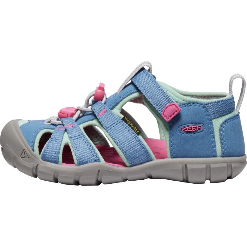 Keen Seacamp II CNX Little Kids' Coronet Blue/Hot Pink