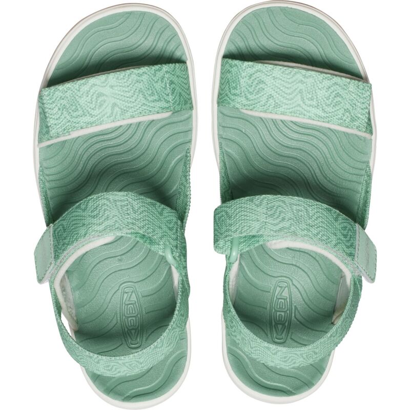 Keen Elle Backstrap Big Kid's LICHEN/STAR WHITE