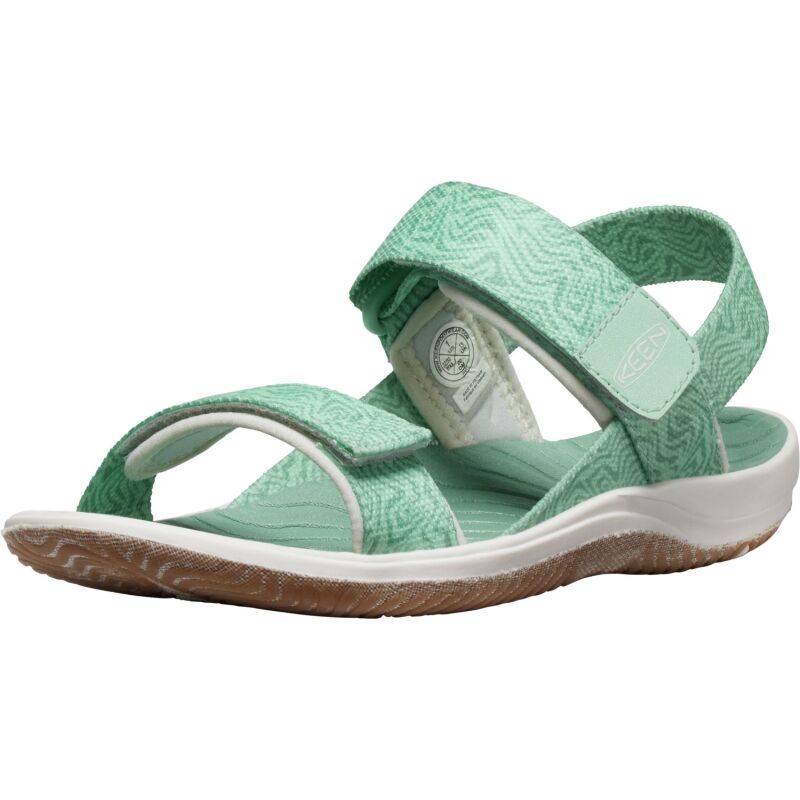 Keen Elle Backstrap Big Kid's LICHEN/STAR WHITE