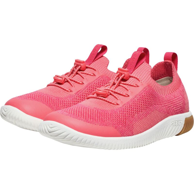 Keen KNX Knit Sneaker Big Kid's Dubarry/Star White