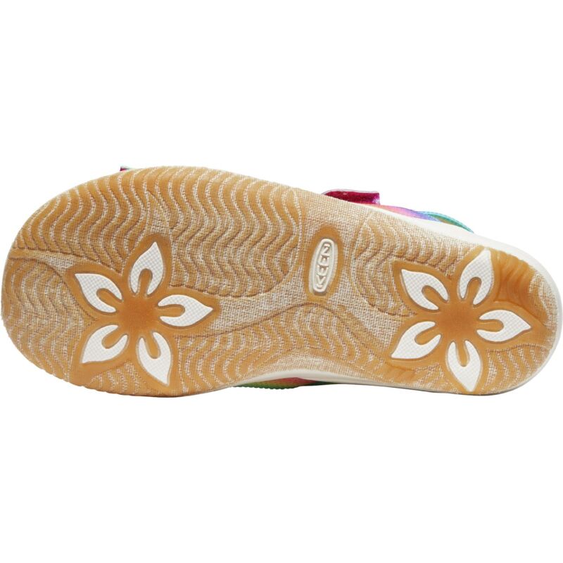 Keen Elle Backstrap Youth Rainbow/Festival Fuchsia