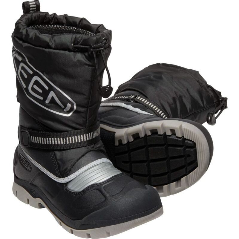 Keen Snow Troll WP Little Kid's Black/Silver