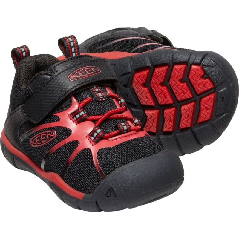Keen Chandler 2 CNX Toddler's Black/Red Carpet