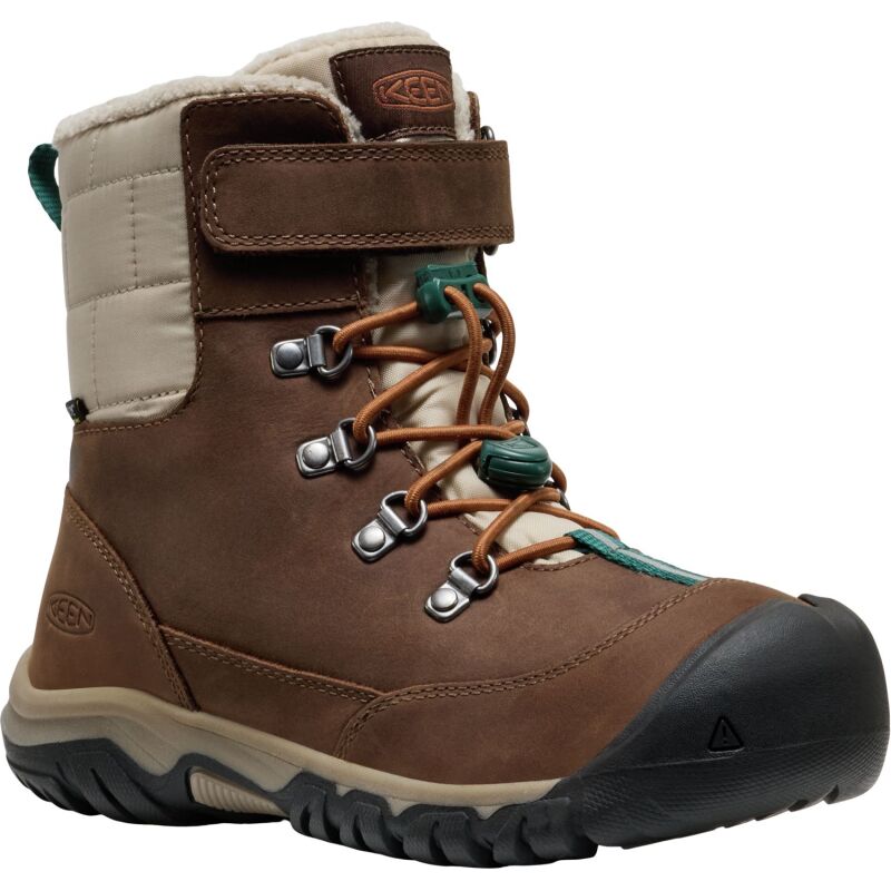Keen Kanibou WP Big Kid's Dark Earth/Roasted Pecan