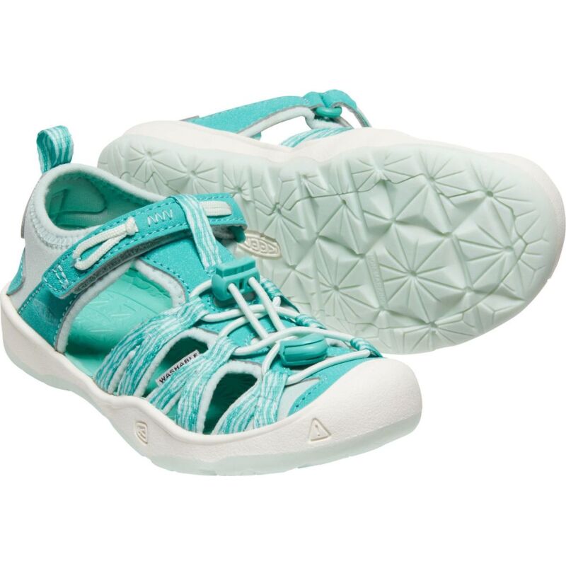 Keen Moxie Sandal Little Kid's Waterfall/Blue Glass