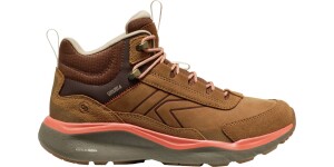 Keen Leiki Leather Mid Wp Women's Chipmunk/Bison