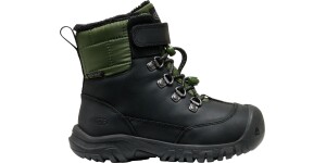 Keen Kanibou WP Little Kid's Black/Bronze Green