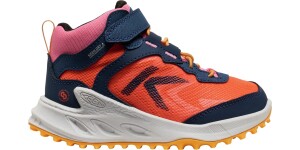 Keen Zionic Mid Wp Little Kid's Naval Academy/Nasturtium