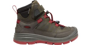 Keen Redwood Mid Wp 1023885 Steel Grey/Red Dahlia