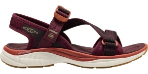 Keen Leiki Open-Toe Sandal Women's Fig/Burnt Brick