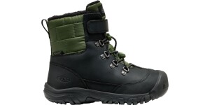 Keen Kanibou WP Big Kid's Black/Bronze Green